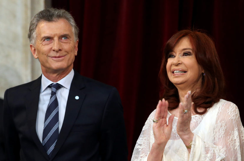 Macri y Cristina