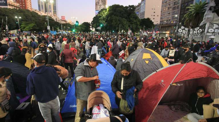 Corte en la 9 de julio