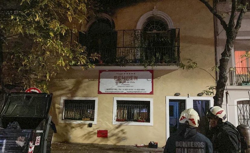 Incendio geriátrico