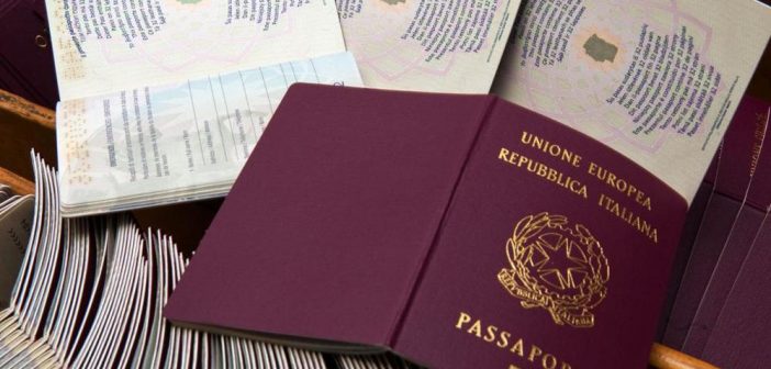 Pasaporte de Italia - ciudadanía italiana