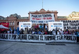 Marcha federal en plaza de mayo