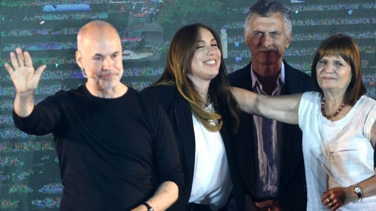 Juntos por el Cambio: Macri, Vidal, Larreta y Bullrich