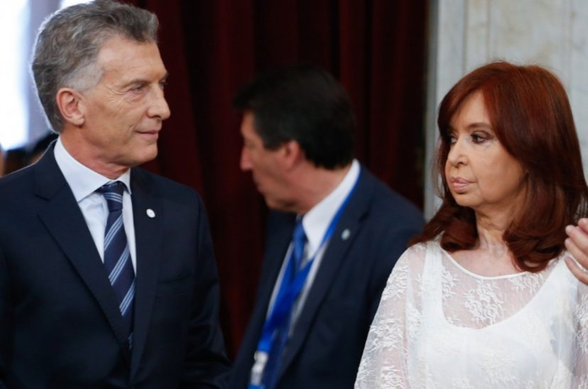 Macri y Cristina