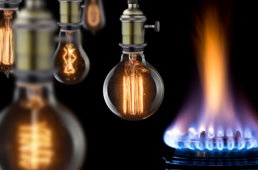 gas electricidad