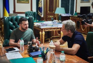 Ben Stiller presidente de Ucrania