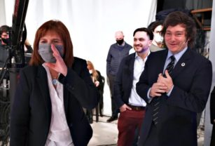 Bullrich y Milei.