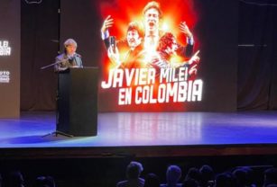 Milei en Colombia