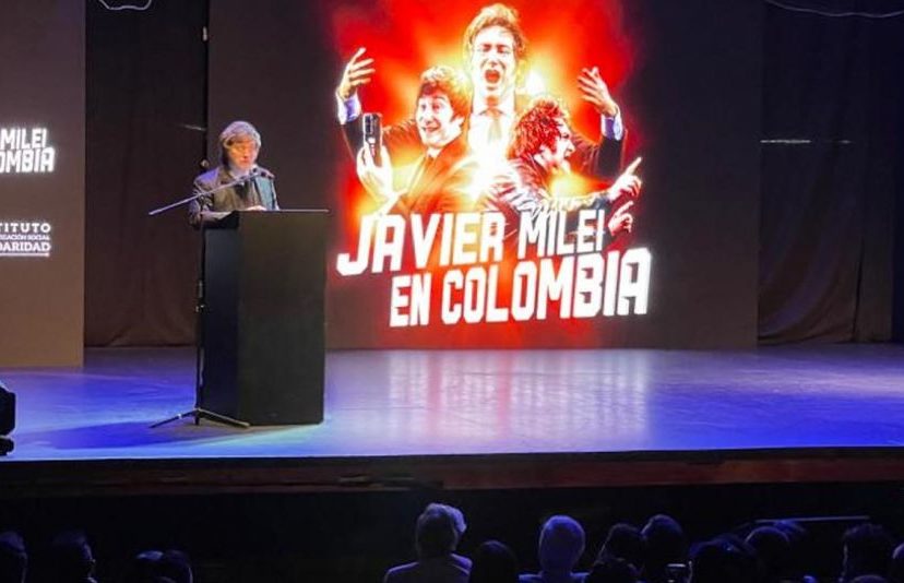 Milei en Colombia
