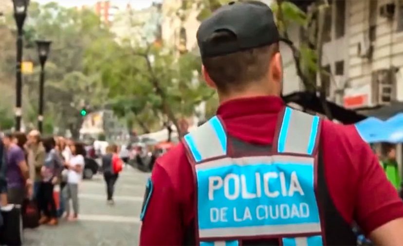 Mapa de la Policía