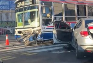 Choque Metrobús