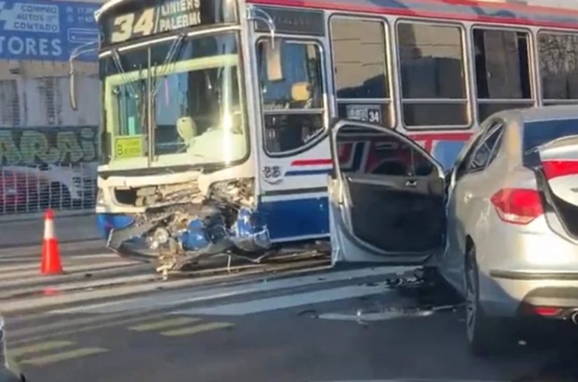 Choque Metrobús