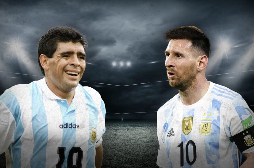 Maradona Messi
