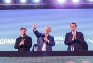 alberto fernandez, massa, kicillof, gasoducto