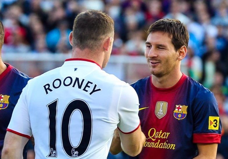 wayne rooney messi