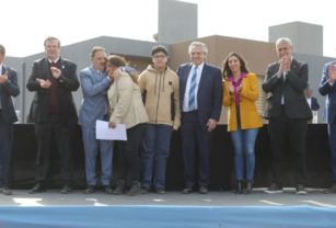 Ferraresi y Alberto fernández