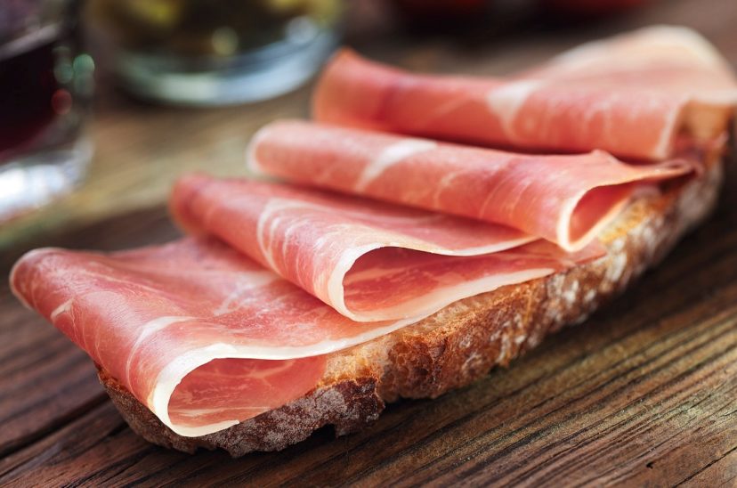 Jamón crudo