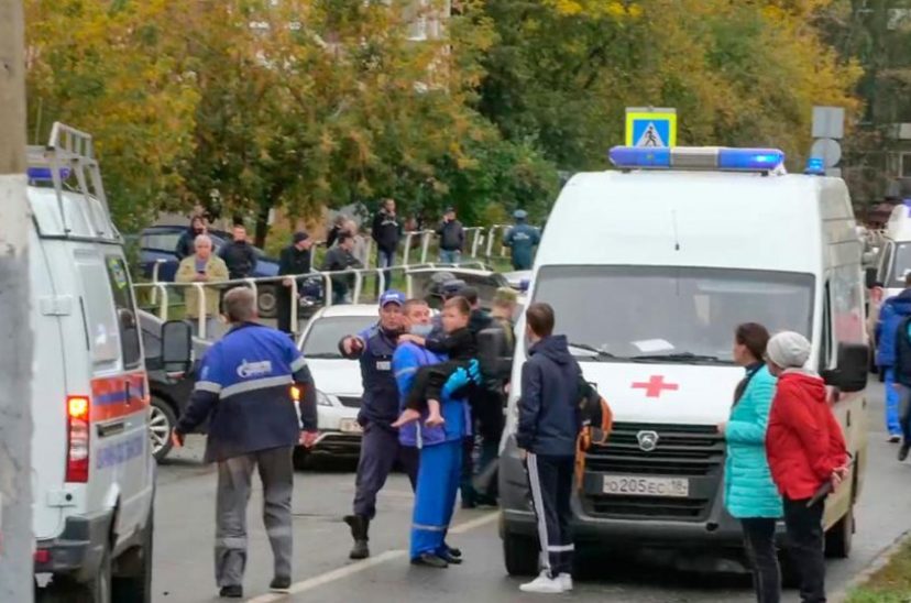 Rusia tiroteo