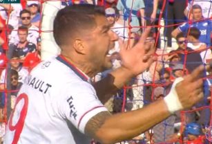 Suárez enojado