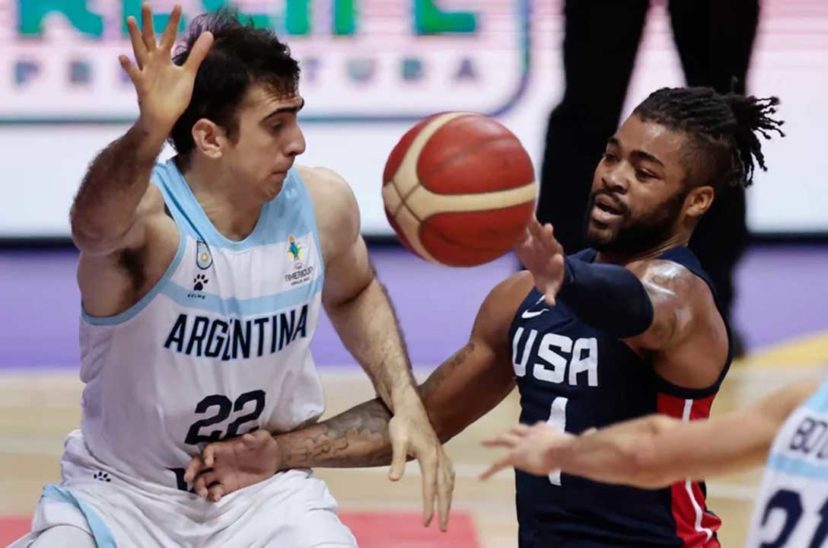 argentina en la semifinal de la americup