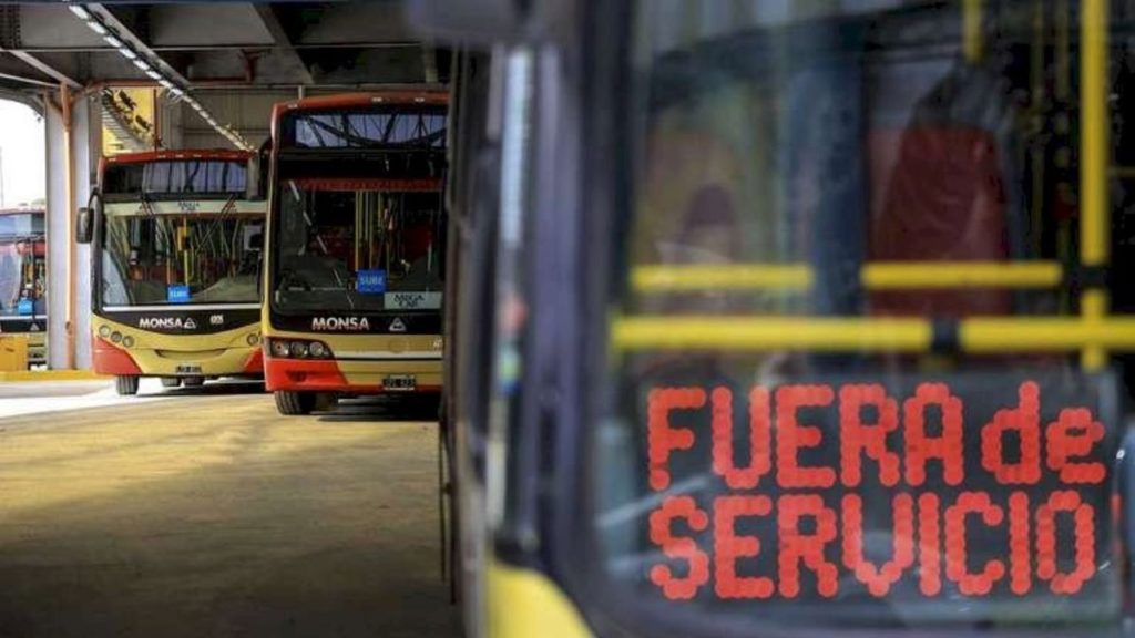 Paro de colectivos