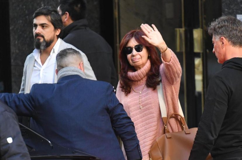 cristina kirchner el día después de que intentaran matarla