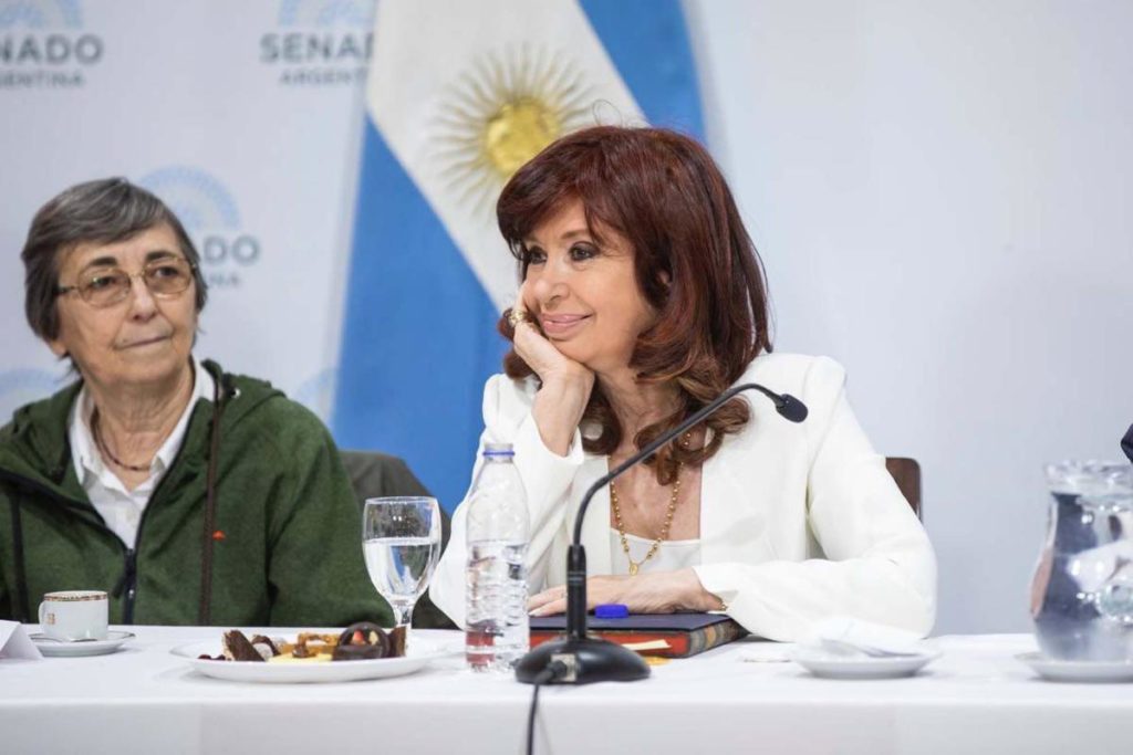 cristina kirchner en el senado