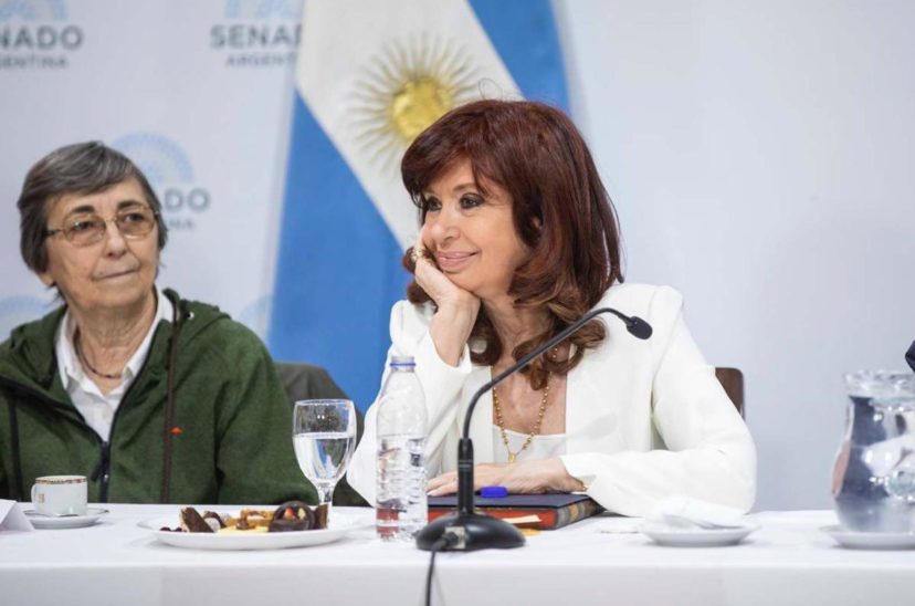cristina kirchner en el senado