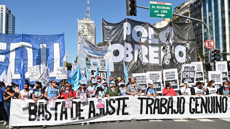 Unidad Piquetera planes