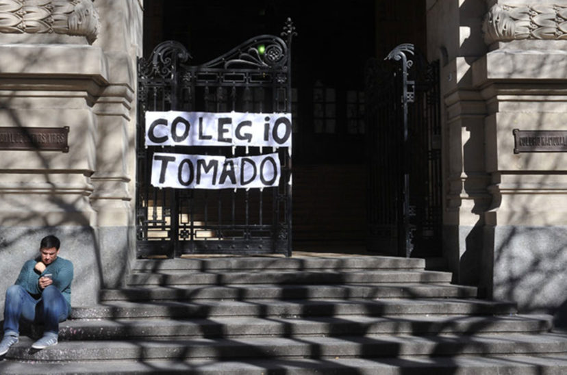 tomas de colegios