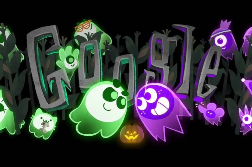 Doodle Google Halloween