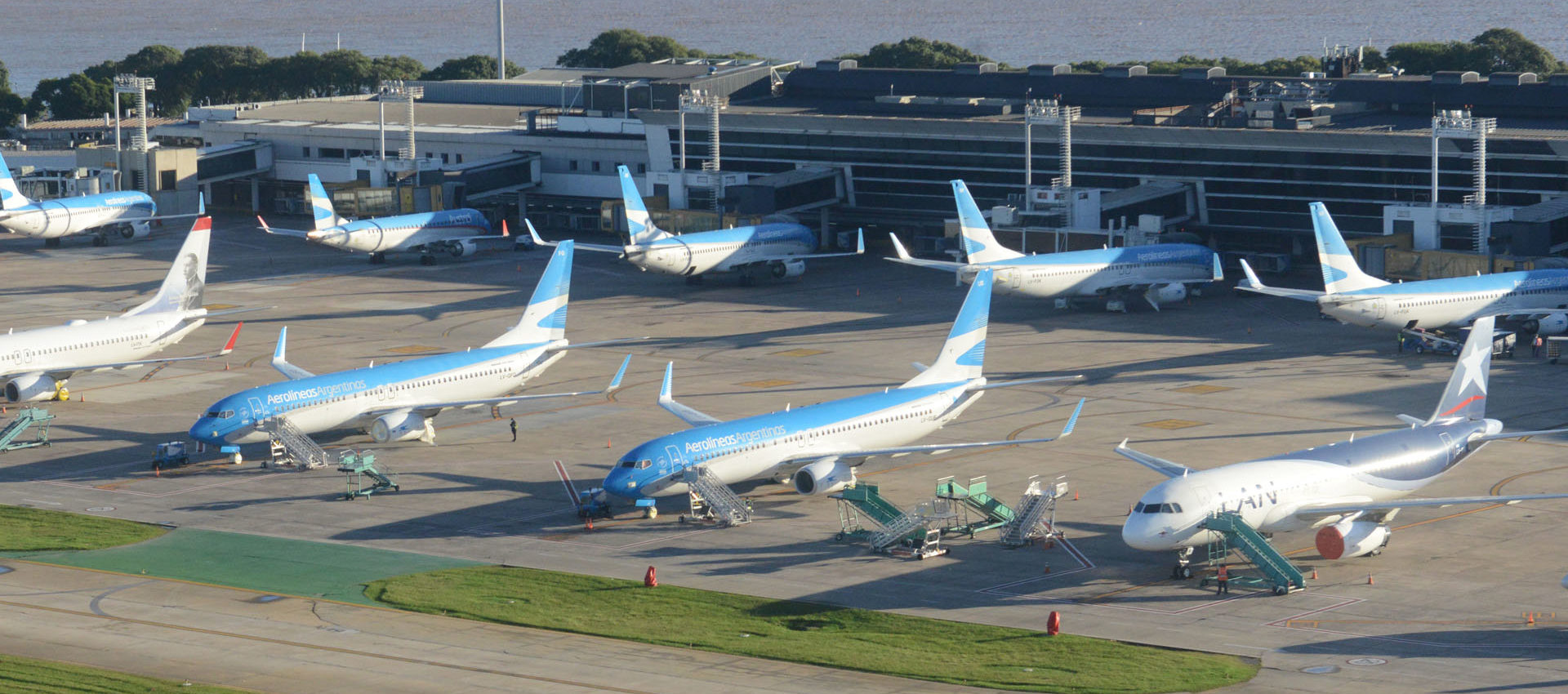 Aeroparque - paro de pilotos