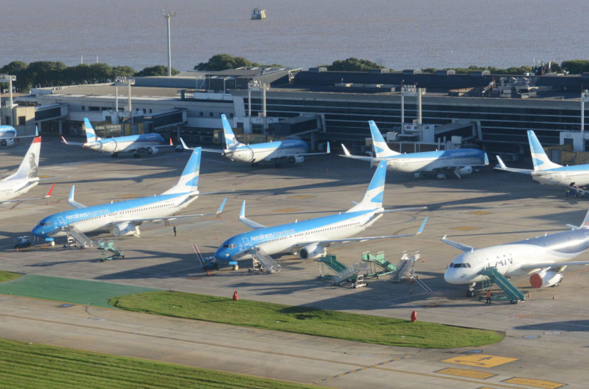 Aeroparque - paro de pilotos