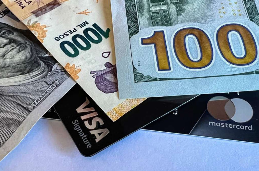 dólar tarjeta