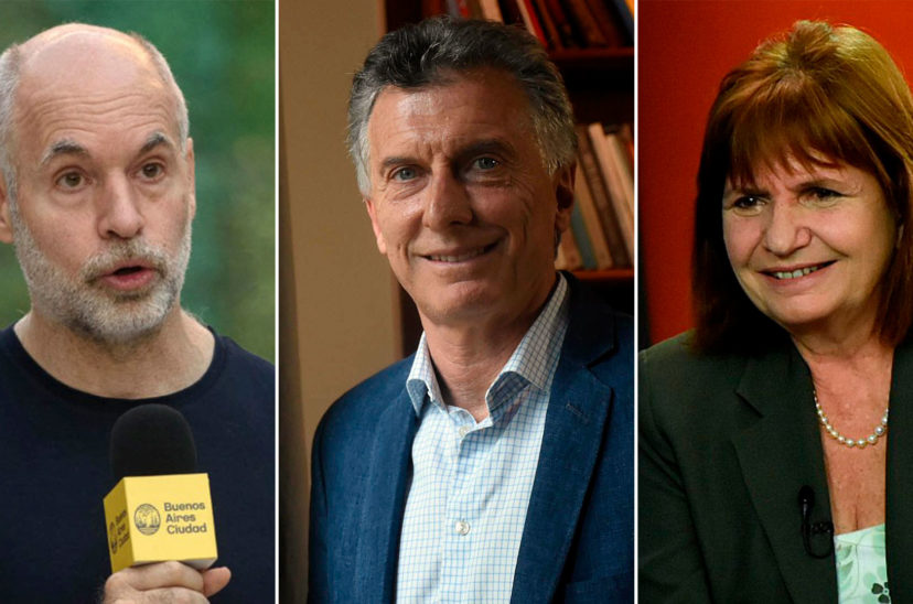 Larreta Macri y Bullrich