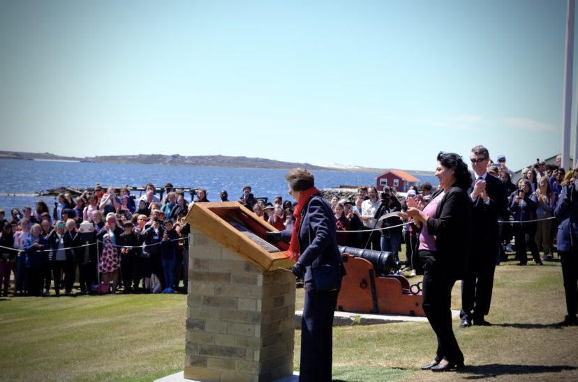 Princesa Ana en Malvinas
