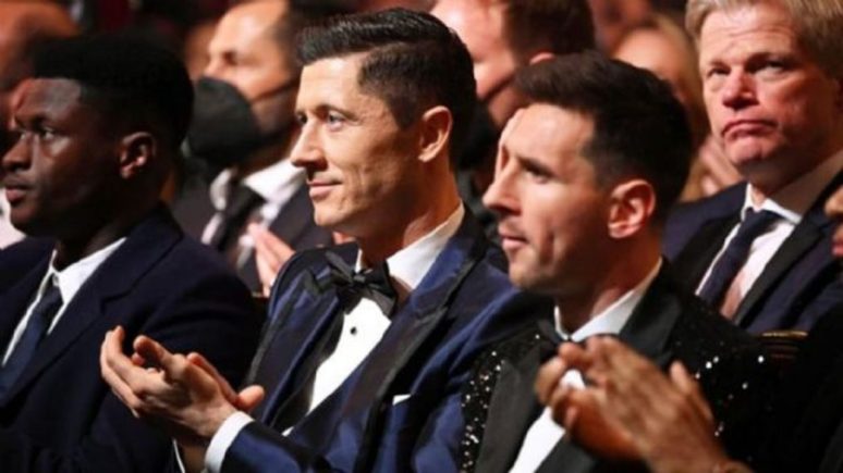 Messi Lewandowski