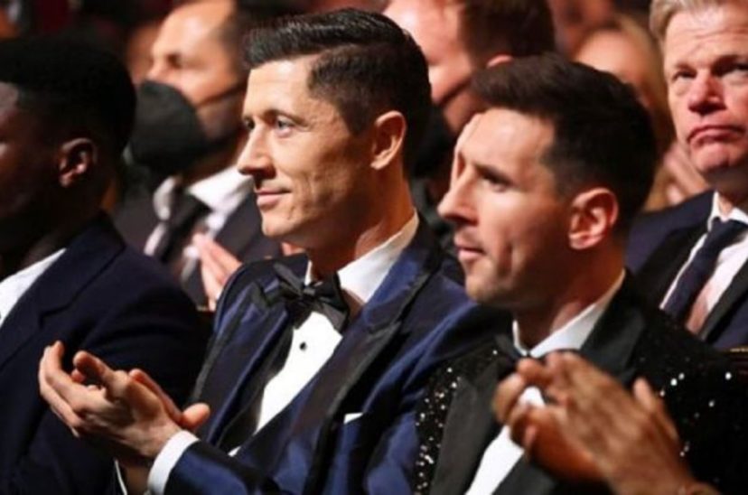 Messi Lewandowski