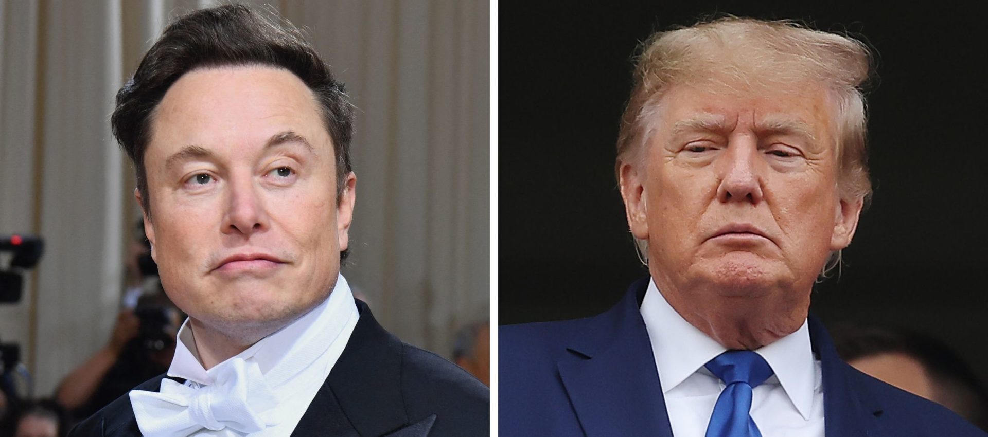 Musk y Trump - Twitter