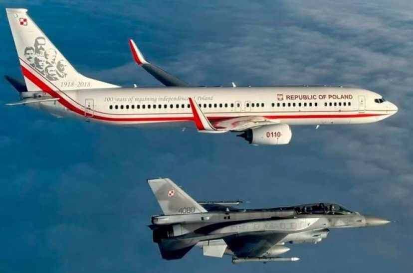 vuelo de Polonia