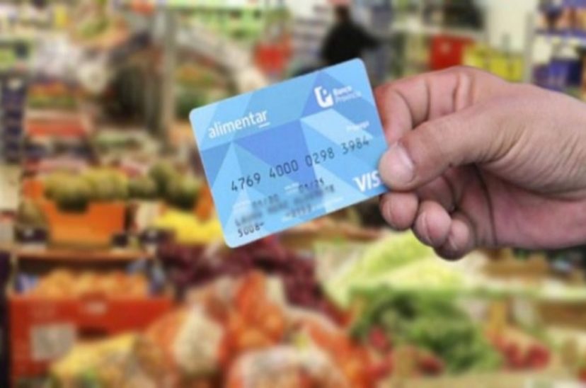 tarjeta alimentar