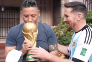 Gustavo Menéndez y el falso Messi