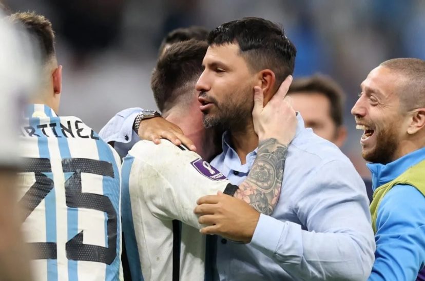 Agüero y Messi