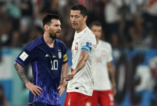 Messi Lewandowski