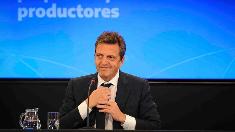 Sergio Massa - Acuerdo de precios.