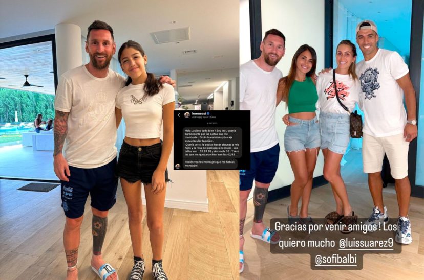 Ojotas Messi