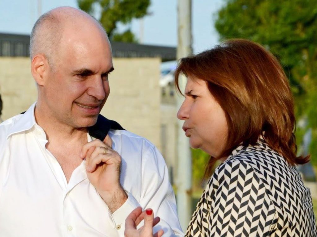 patricia bullrich y horacio rodríguez larreta