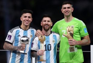 dibu messi enzo premios