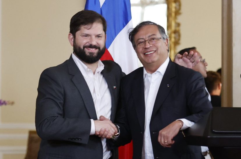 gabriel boric chile gustavo petro colombia