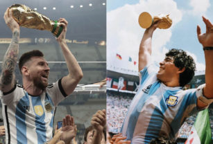 messi maradona