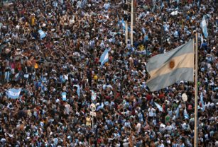 festejos obelisco argentina
